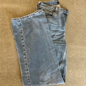 Classic Blue Denim Wide Leg ASOS Jeans